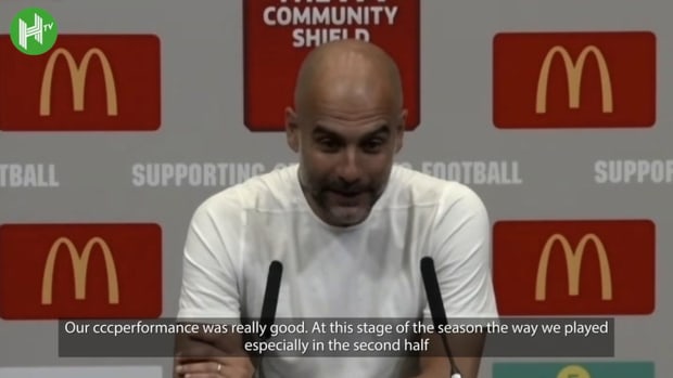 Pep Guardiola on Community Shield defeat and Grealish debut